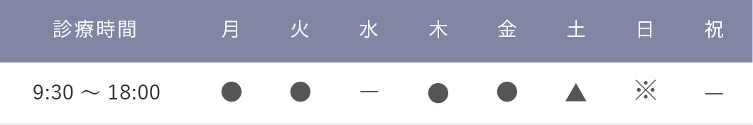 診療時間