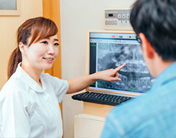 患者様とゴールを共有して治療を開始