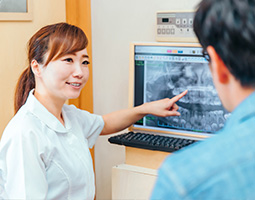 ていねいな治療説明